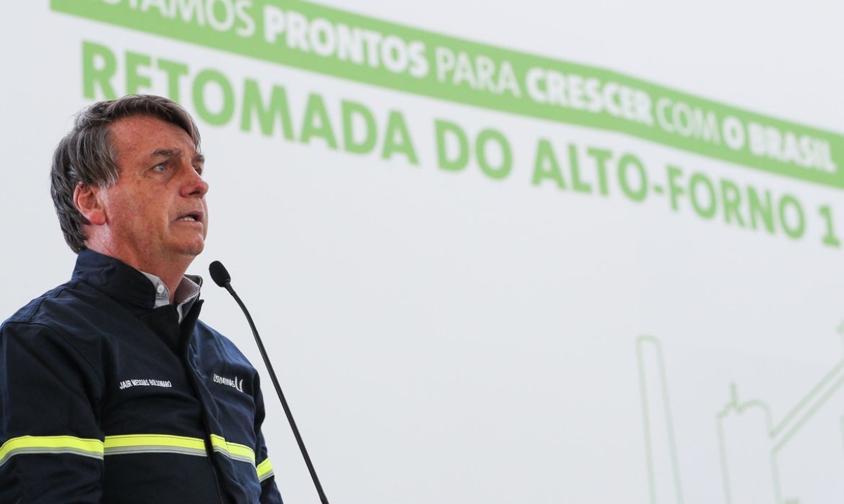 Bolsonaro diz que proposta do Renda Brasil está suspensa (Foto: Marcos Correa/ PR)