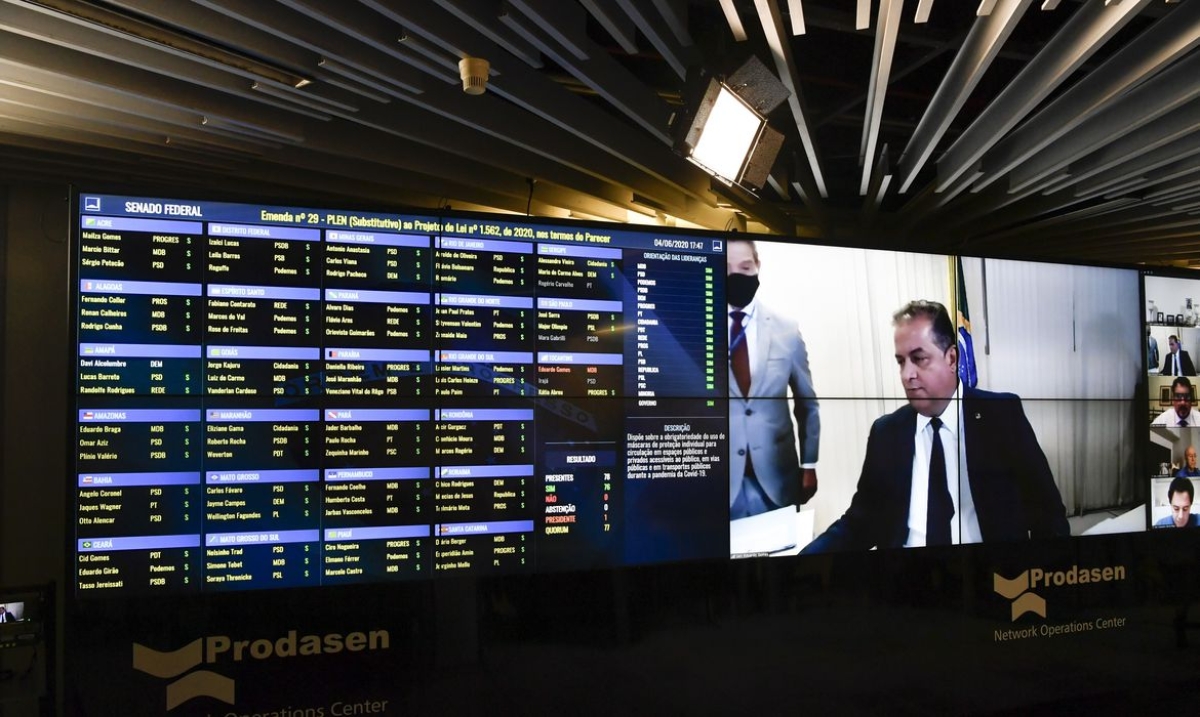 Senado não vota mudança, e nova lei de dados entra em vigor amanhã (Foto: Leopoldo Silva/ Agência Senado)