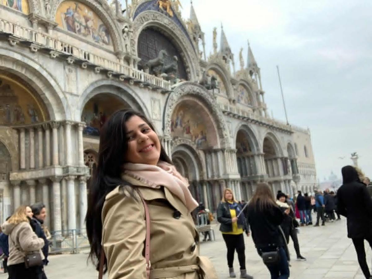 A Basílica recebia objetos de cada navio mercante que retornava a? cidade (Foto: Carla Passos)