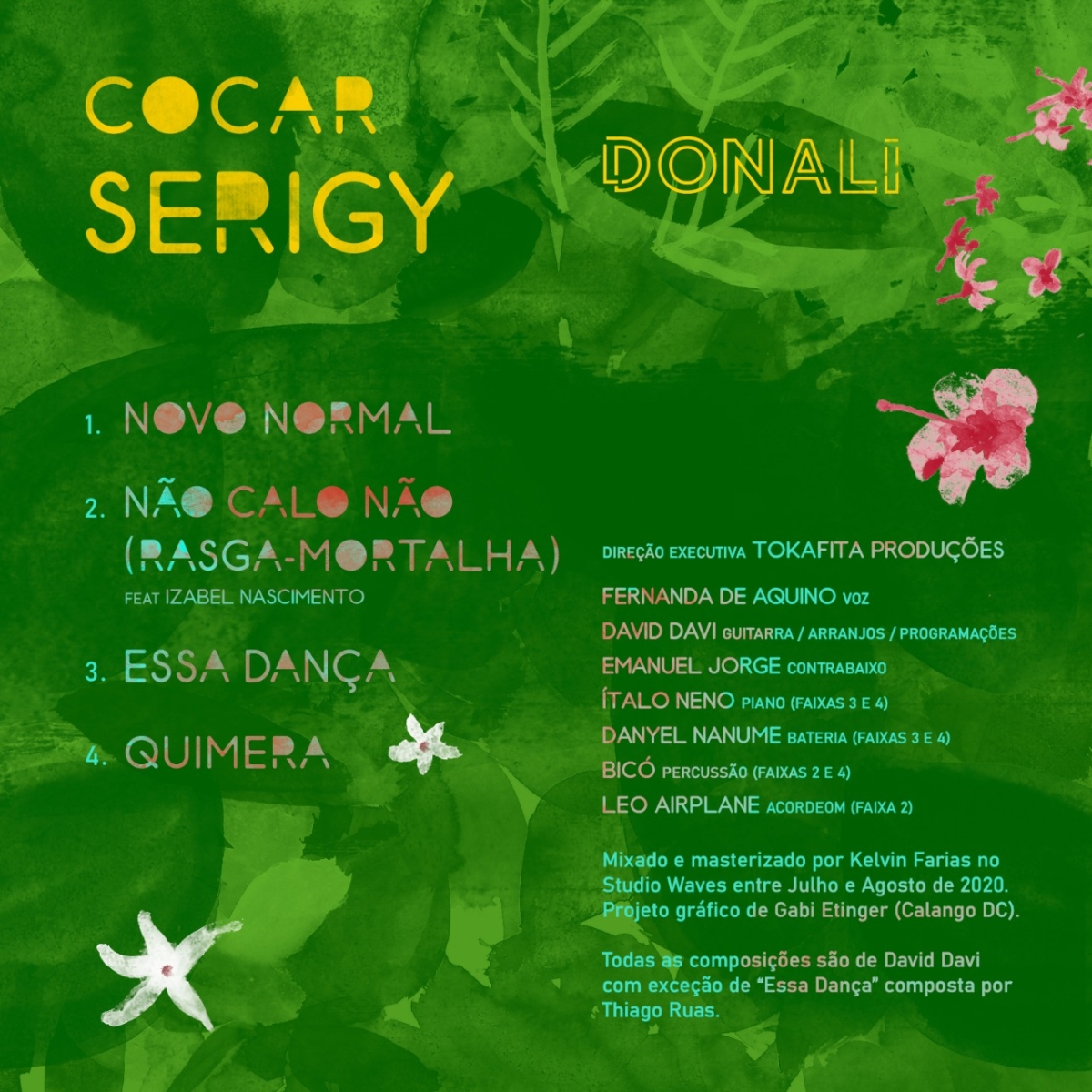 Contracapa Cocar Serigy (Arte: Gabi Etinger)