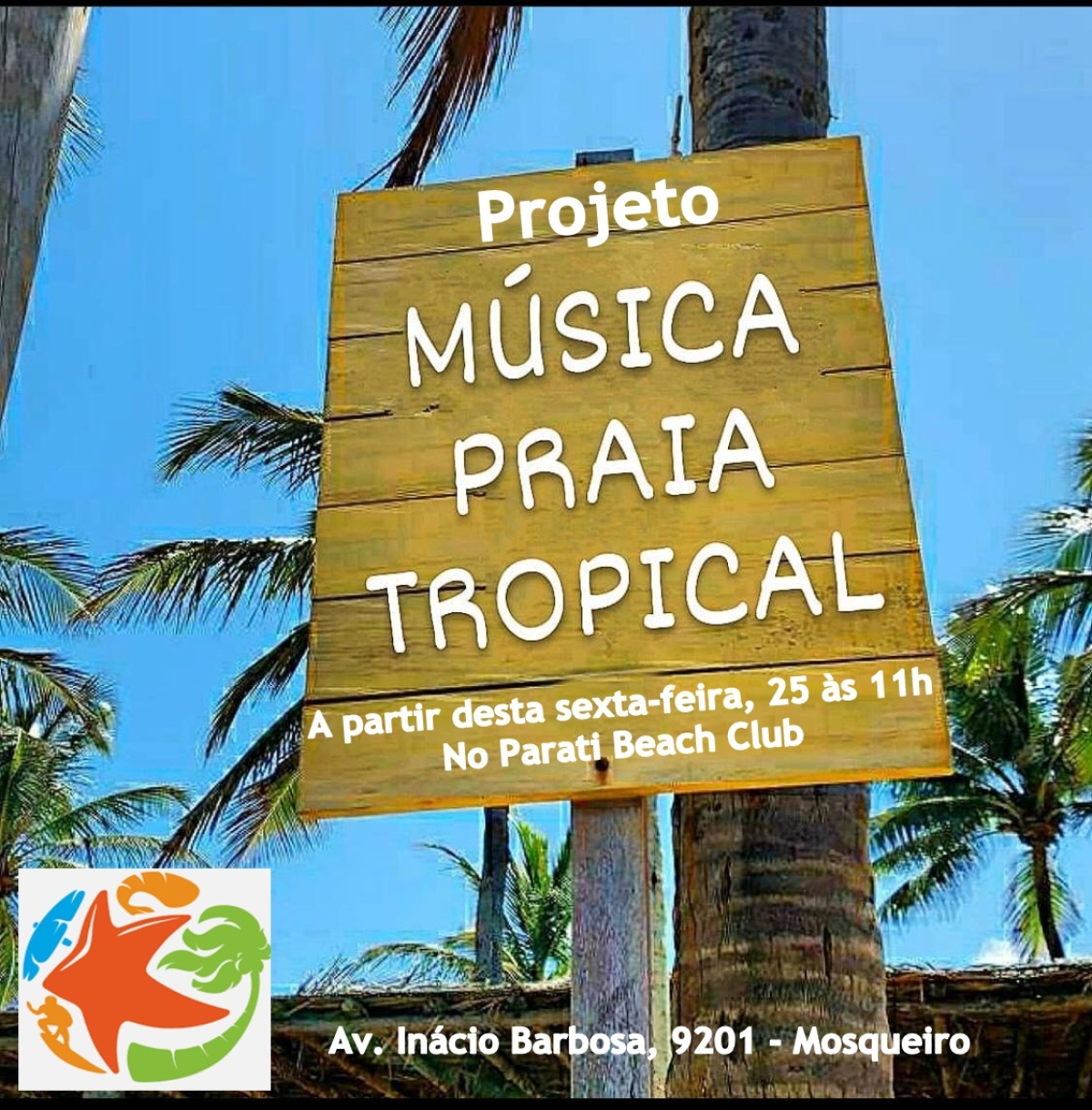 Parati Beach Club lança Projeto Música Praia Tropical (Imagem: Divulgação)
