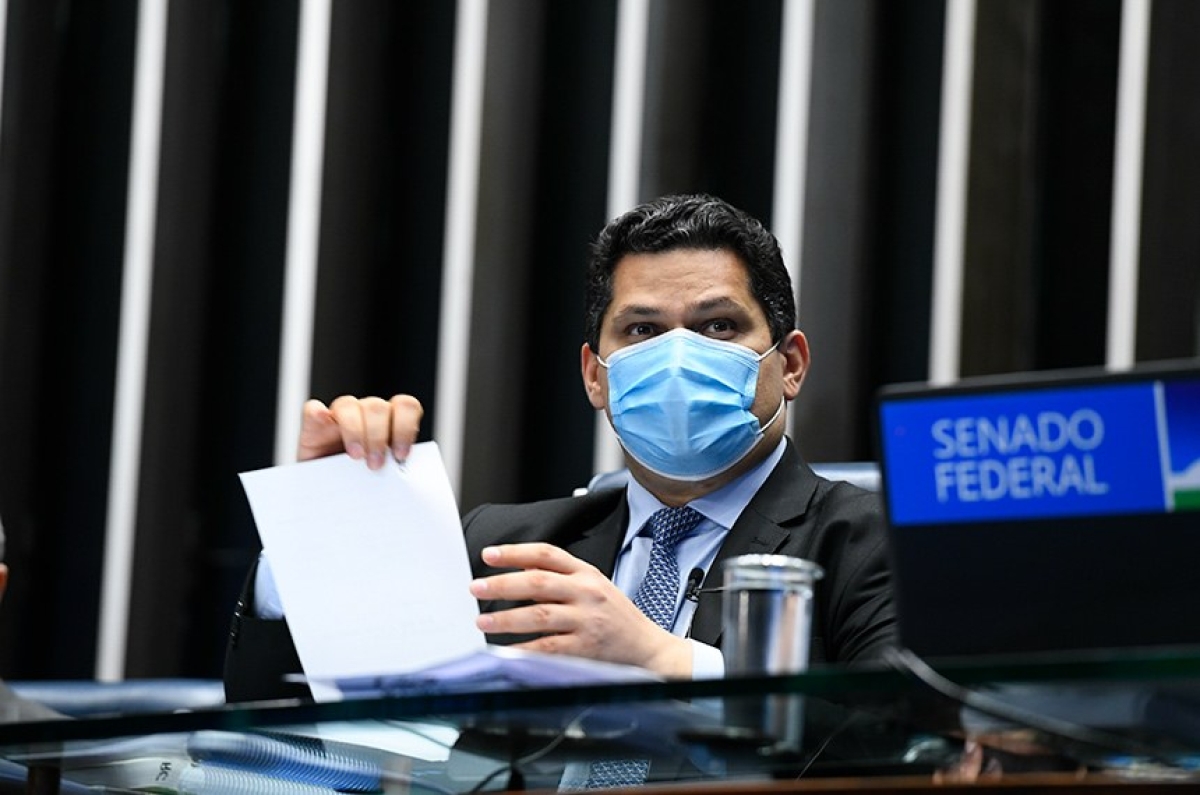 Em nota, Davi Alcolumbre defende a independência do Senado para decidir sobre eleição da Mesa (Foto: Marcos Oliveira/ Agência Senado)