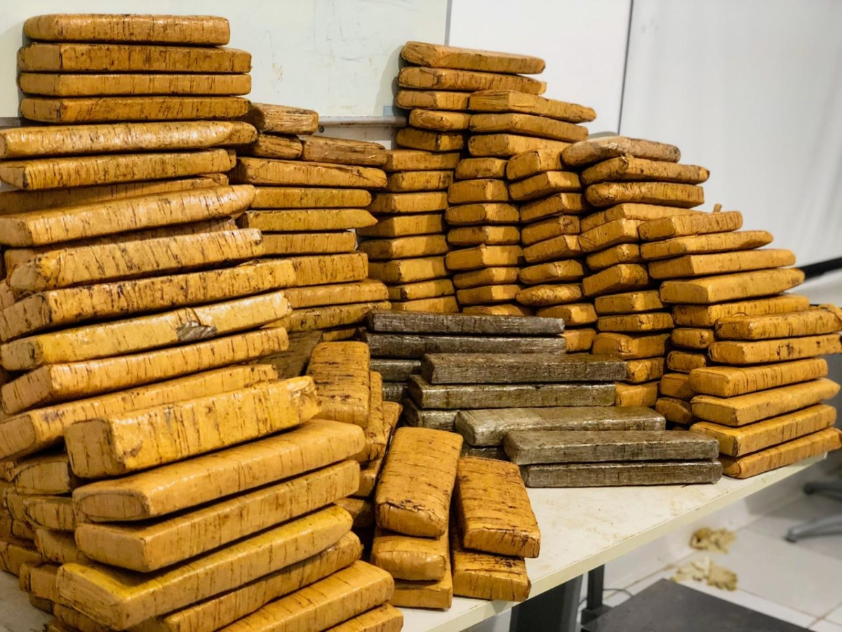 Polícia Civil apreende 175kg de maconha em Areia Branca (Foto: SSP/SE)