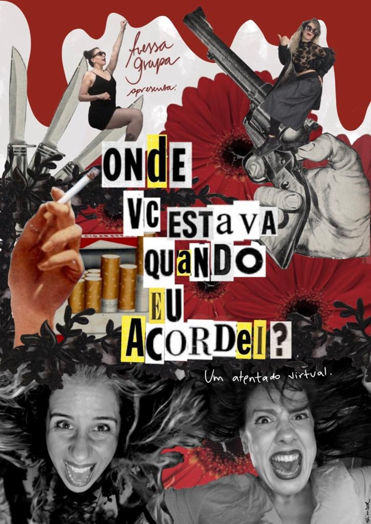 Avessa Grupa estreia peça virtual com Diane Veloso e Giuliana Maria (Imagem: Divulgação/ Rafaella Simbol)