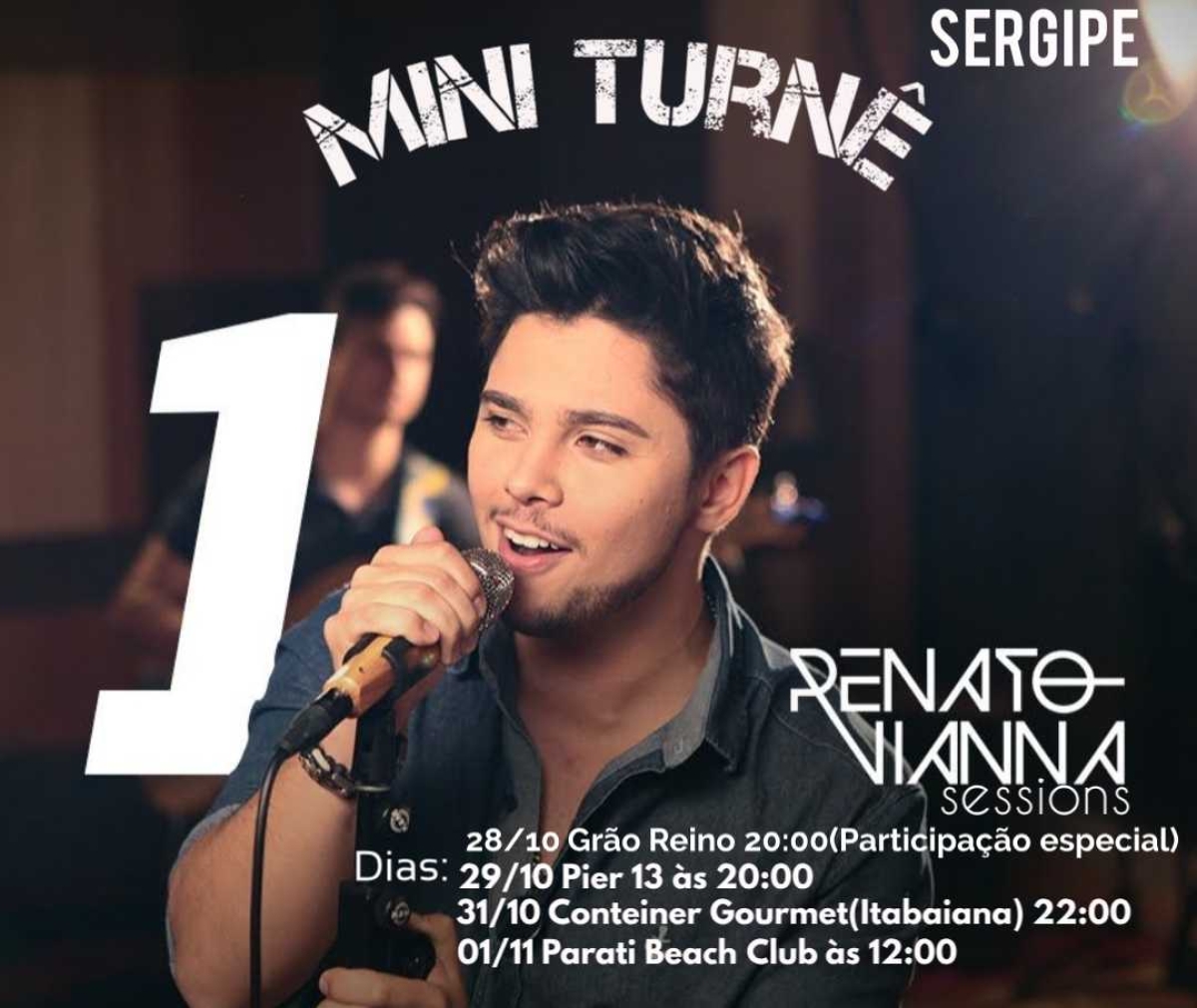 Renato Vianna faz mini turnê em Sergipe (Imagem: Divulgação)