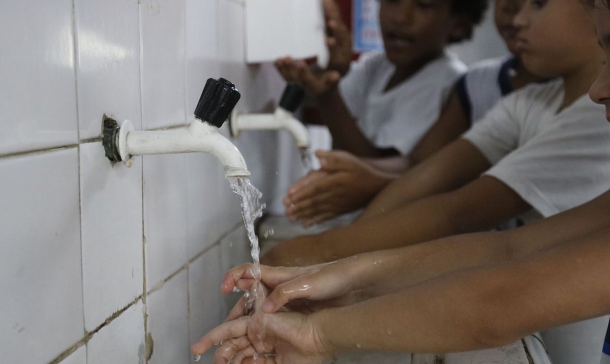 Dia mundial chama atenção para importância de lavar as mãos (Foto: Fernando Frazão/ Agência Brasil)