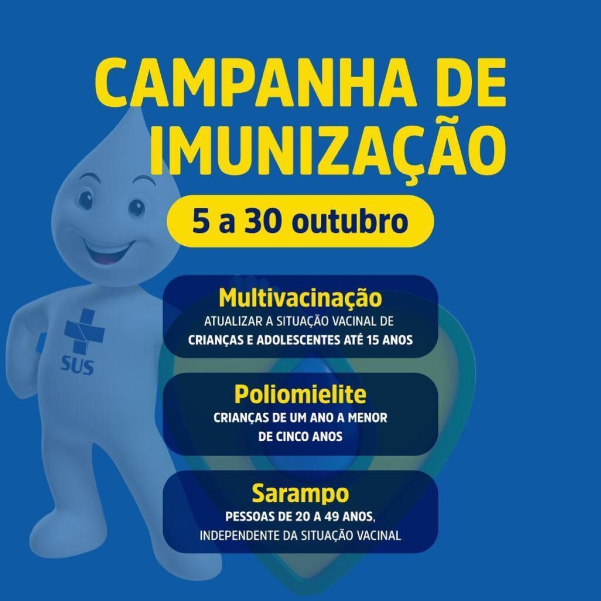 Aracaju dispõe de 12 Unidades em horários estendidos para vacinação (Imagem: Divulgação)