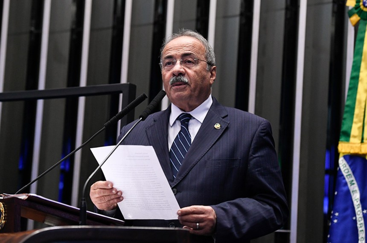 A saída de Chico Rodrigues da vice-liderança ocorre após o senador ter sido um dos alvos de operação da Polícia Federal que investiga desvio de verbas públicas destinadas ao combate ao coronavírus em Roraima (Foto: Roque de Sá/ Agência Senado)