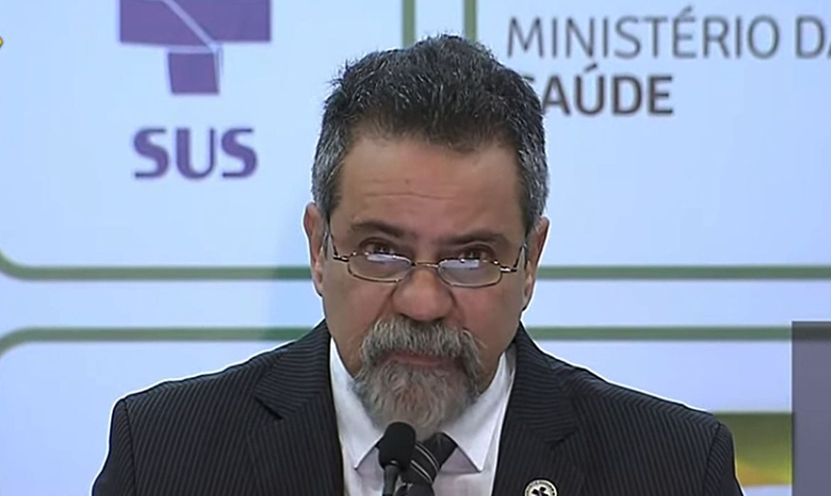 Secretário-executivo do Ministério da Saúde, ?lcio Franco (Foto: TV Brasil)