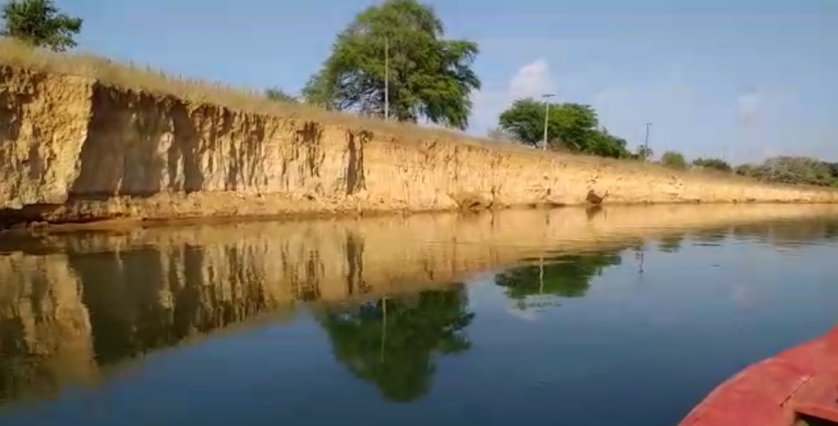 Quilombolas sofrem com assoreamento do Rio São Francisco no Mucambo (Foto: Divulgação)