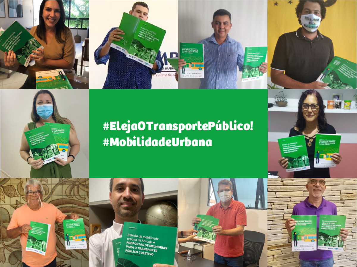 Candidatos à Prefeitura de Aracaju recebem retrato do setor de transporte e propostas de melhorias (Foto: Setransp/ Aracaju)