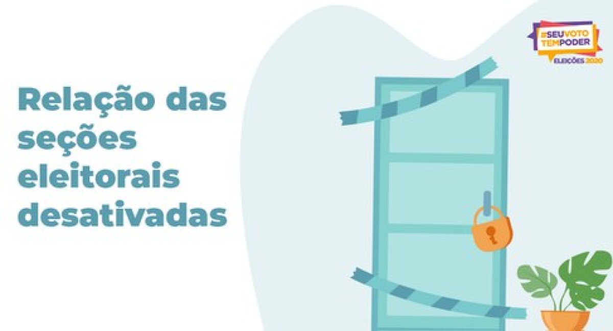 TRE-Sergipe divulga relação das seções eleitorais desativadas (Imagem: TRE/SE)