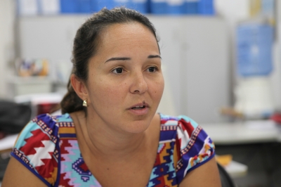 Médica infectologista da Secretaria Municipal da Saúde de Aracaju, Fabrízia Tavares (Foto: André Moreira/ PMA)