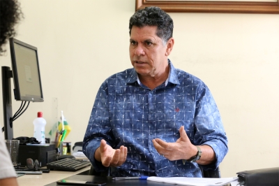 Presidente da Funcaju, Luciano Correia (Foto: Sergio Silva/ PMA)