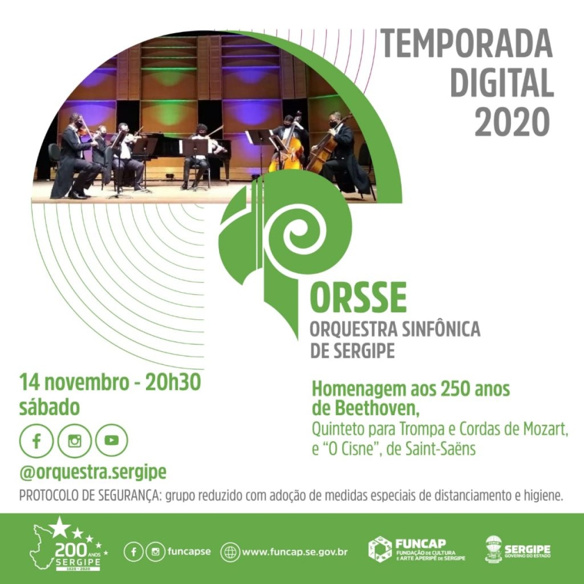 Temporada Digital: Orquestra Sinfônica faz homenagem aos 250 anos de Beethoven (Imagem: Divulgação)