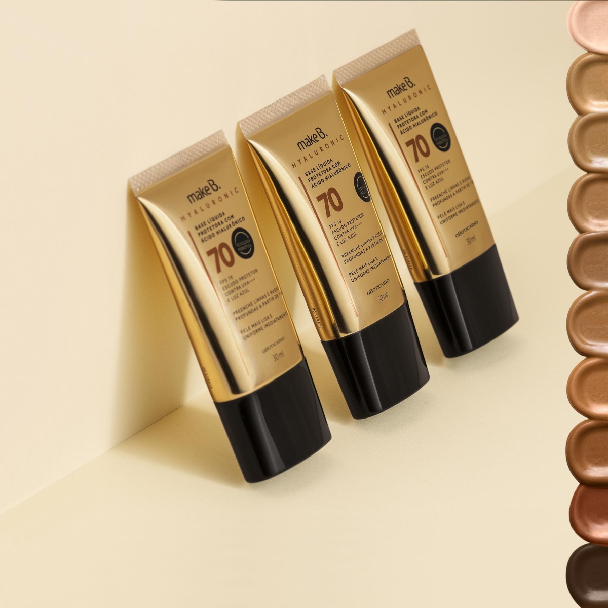 ? make ou skincare? Conheça produtos de maquiagem do Boticário que trazem benefícios para os cuidados da pele (Imagem: Divulgação)