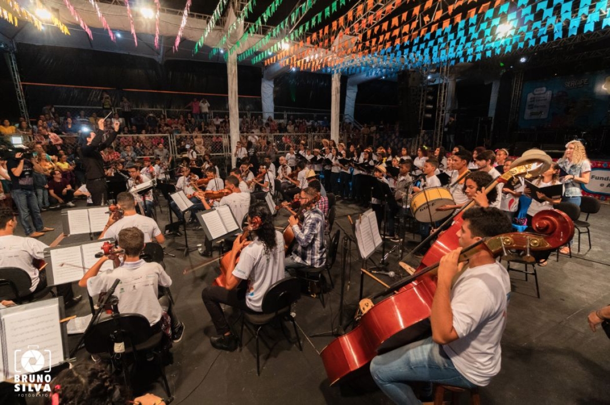 Orquestra Jovem de Sergipe (Foto: Instituto Banese)