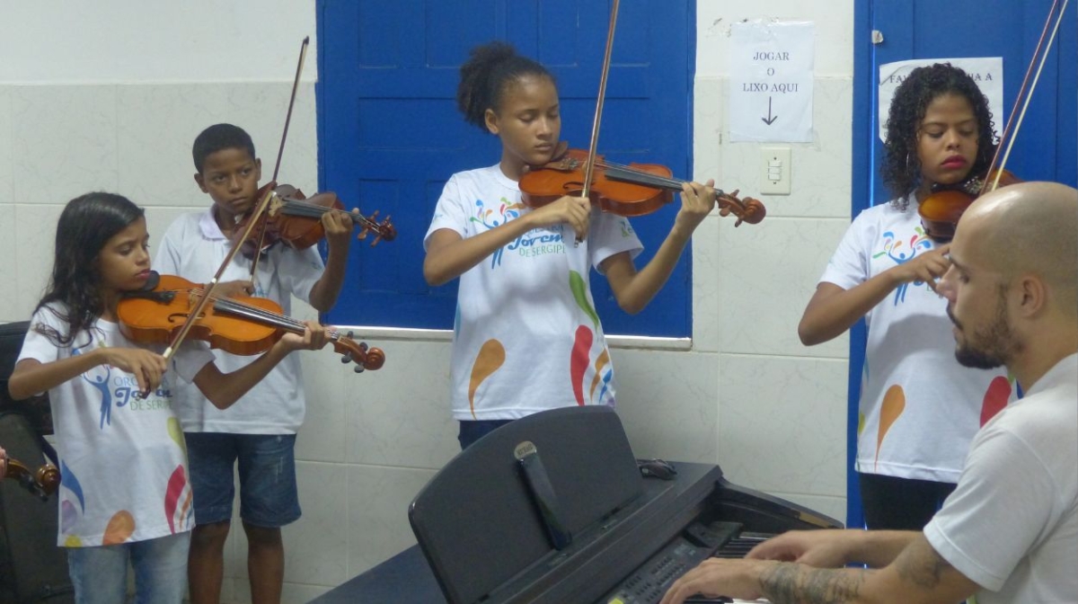 Orquestra Jovem de Sergipe (Foto: Instituto Banese)