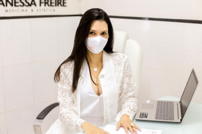 dermatologista do Hospital de Urgências de Sergipe Governador João Alves Filho (Huse), Vanessa Freire (Foto: SES/SE)