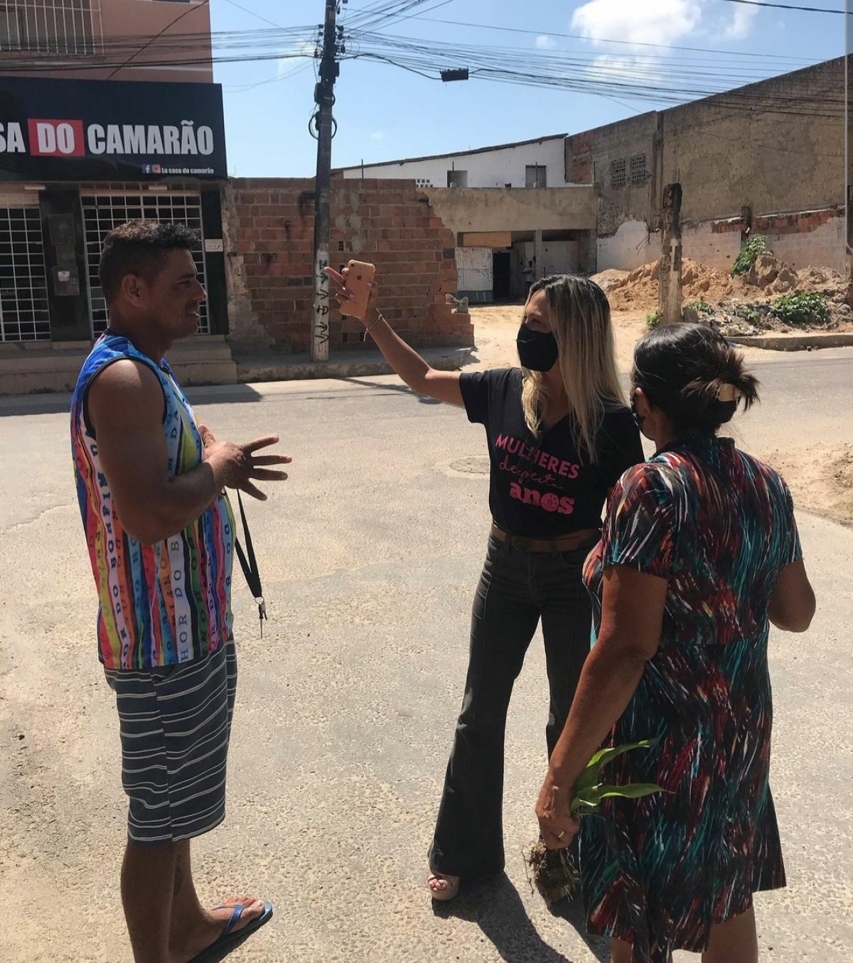 Vereadora Sheyla Galba visita Santa Maria e Inácio Barbosa e constata problemas locais (Foto: Assessoria Sheyla Galba)