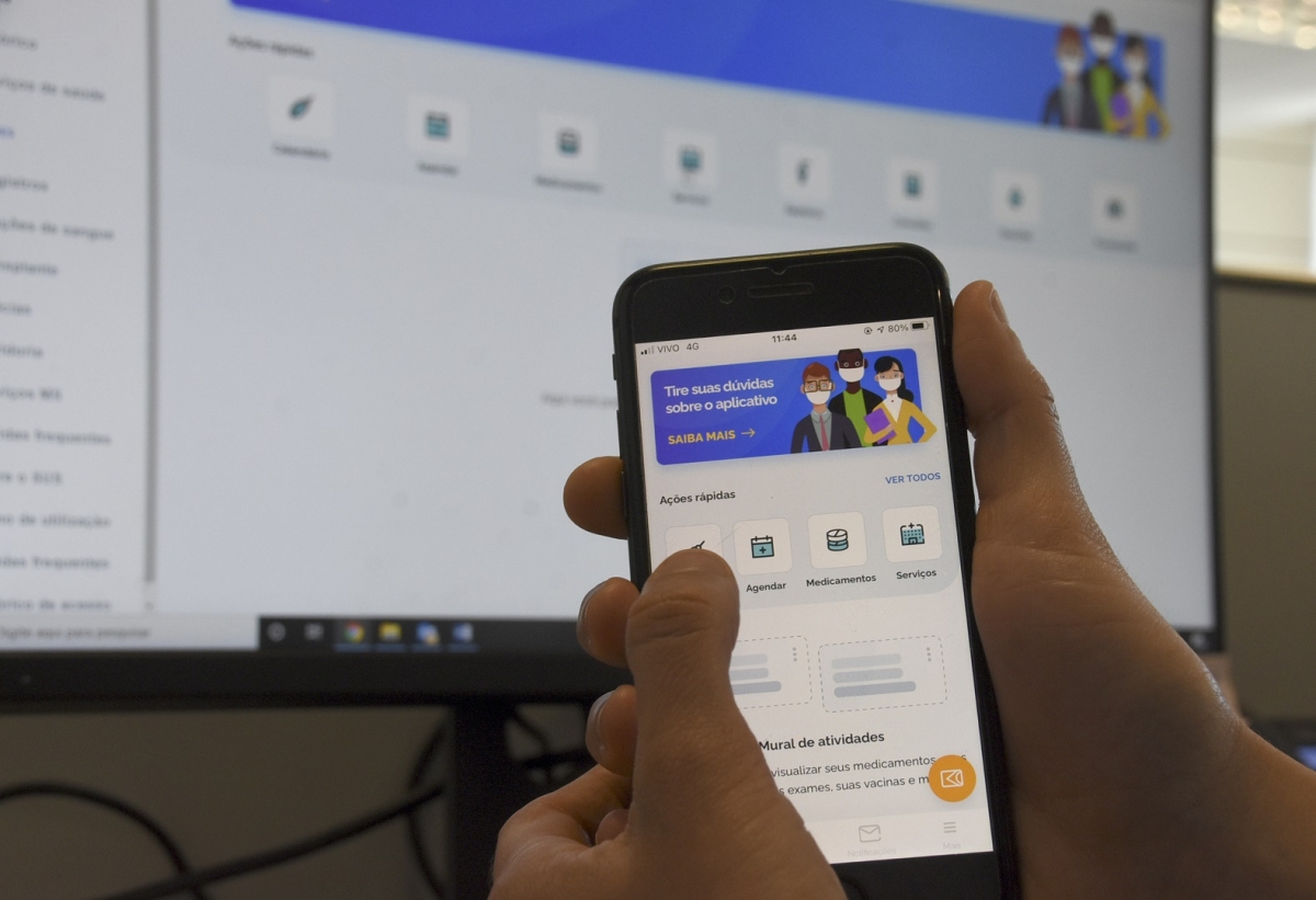 Covid-19: app Conecte SUS servirá como carteira de vacinação (Foto: Via Olhar Digital)