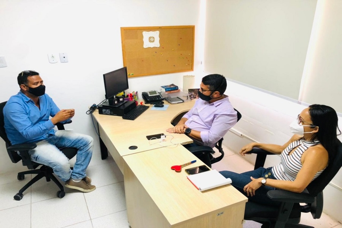 Vereador Byron discute estratégias de atendimento no SUS e conhece protocolo de combate à Covid-19 (Foto: Assessoria Sgt. Byron Estrelas do Mar)