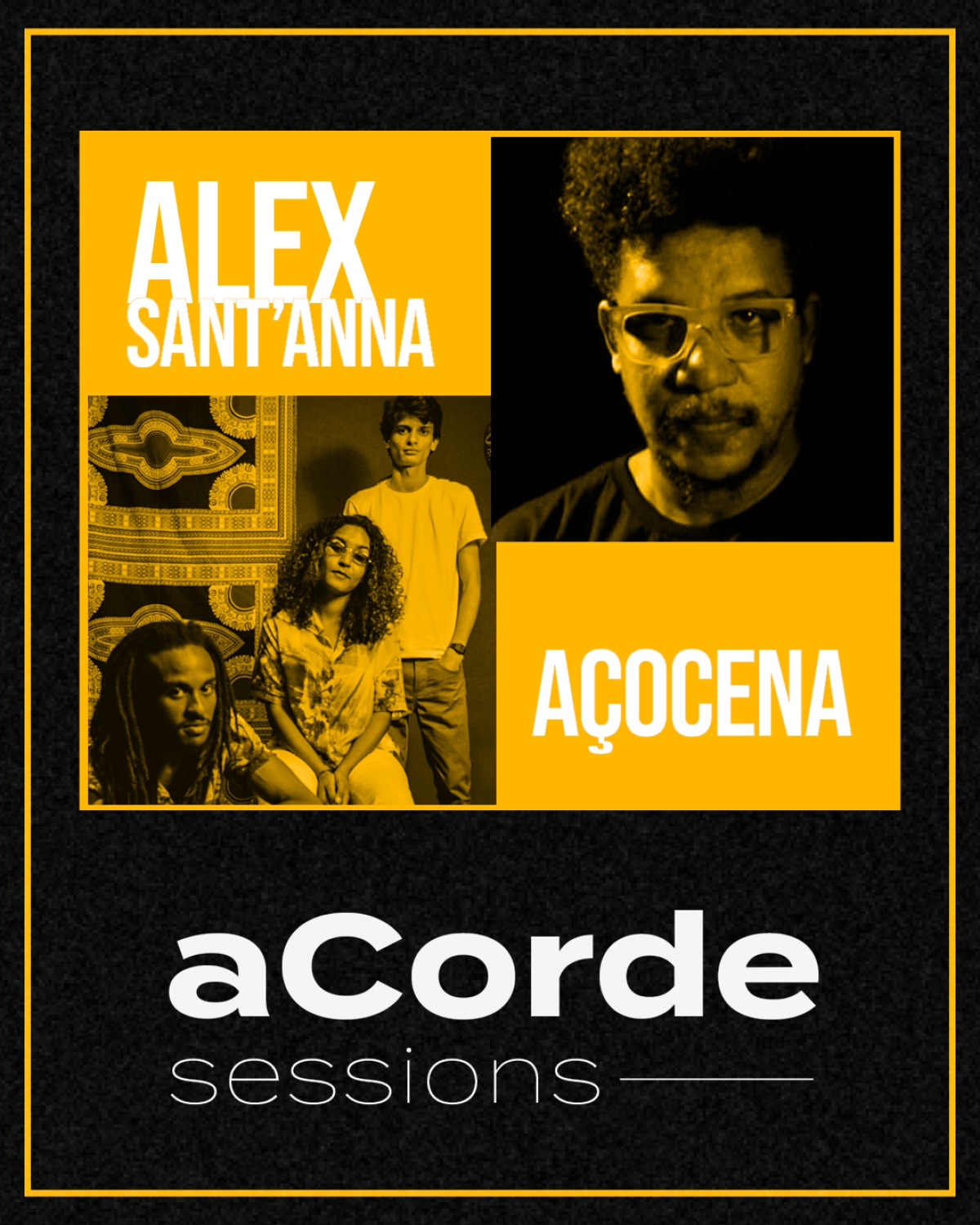Alex Sant´Anna e Açocena se apresentam no aCorde Sessions (Imagem: Divulgação/ aCorde Session)