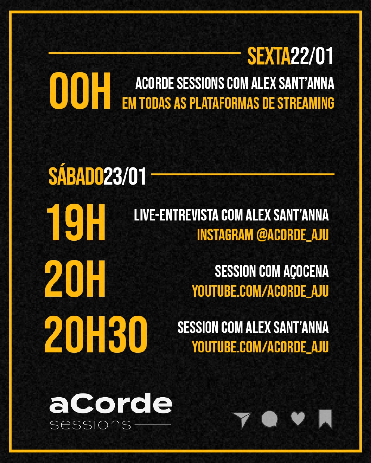Alex Sant´Anna e Açocena se apresentam no aCorde Sessions (Imagem: Divulgação/ aCorde Session)