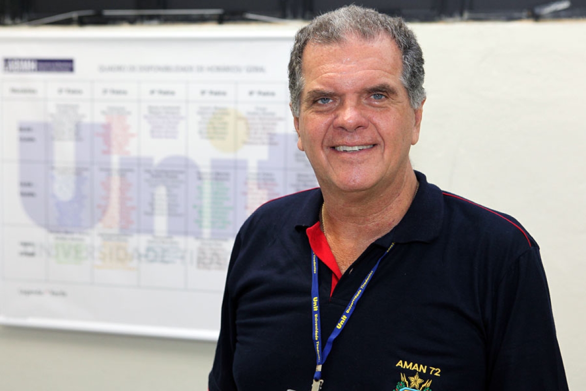 Doutor em Educação Física, docente do Programa de Pós-graduação em Saúde e Ambiente da Unit, Estélio Dantas (Foto: Assessoria de Imprensa Unit)