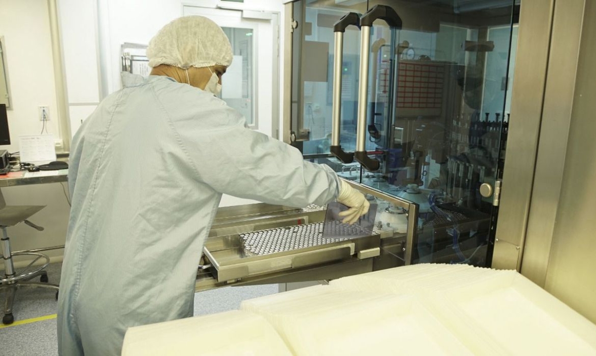 Pazuello: governo distribuirá 4,7 milhões de doses da vacina até março (Foto: Bio-Manguinhos/ Fiocruz)