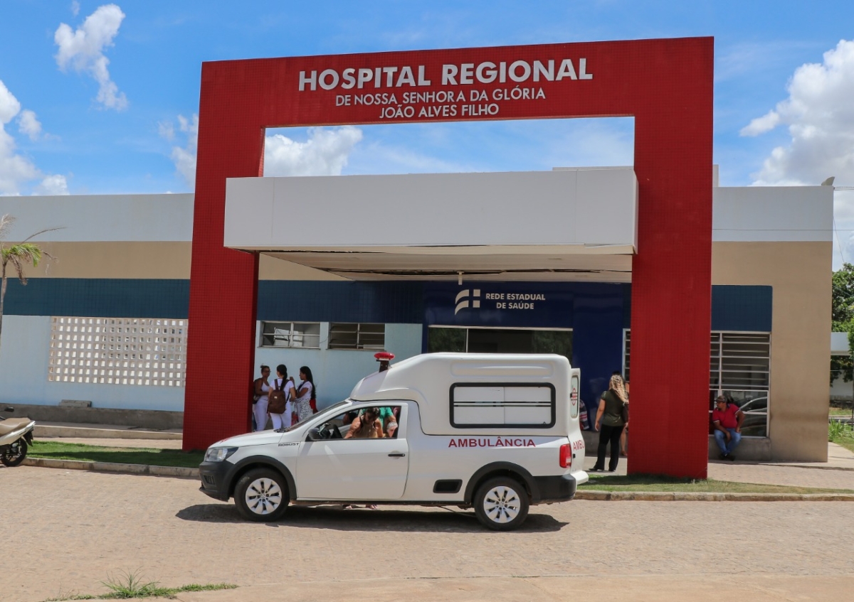 Hospital Regional de Glória trabalha acolhimento e humanização na assistência ao paciente (Foto: Flávia Pacheco/ SES/SE)