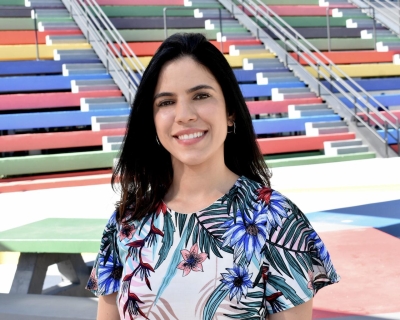 Selen Ive Carneiro, coordenadora de Relações Internacionais do Grupo Tiradentes (Foto:  Assessoria de Imprensa Unit)