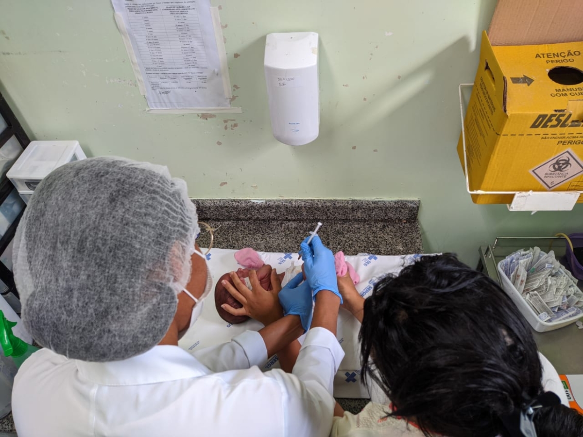 Saúde inicia imunização de crianças prematuras, cardiopatas e com broncodisplasia (Foto: SES/SE)