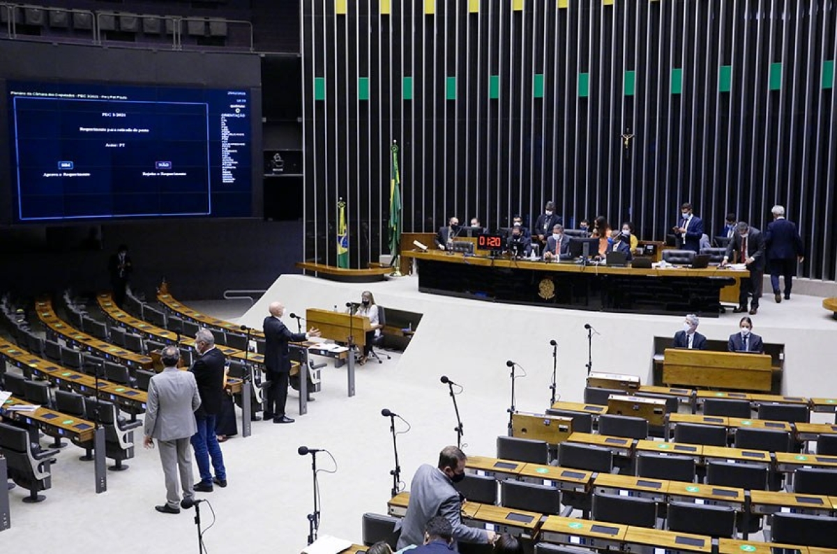 Admissibilidade da PEC 3/2021 foi aprovada pela Câmara dos Deputados nesta quinta-feira (Foto: Najara Araujo/ Câmara dos Deputados)