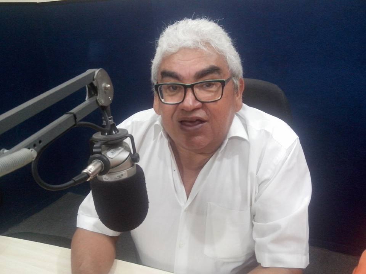 Zenóbio estava trabalhando na Rádio Difusora de Terezina (Foto: Destaque Notícias)