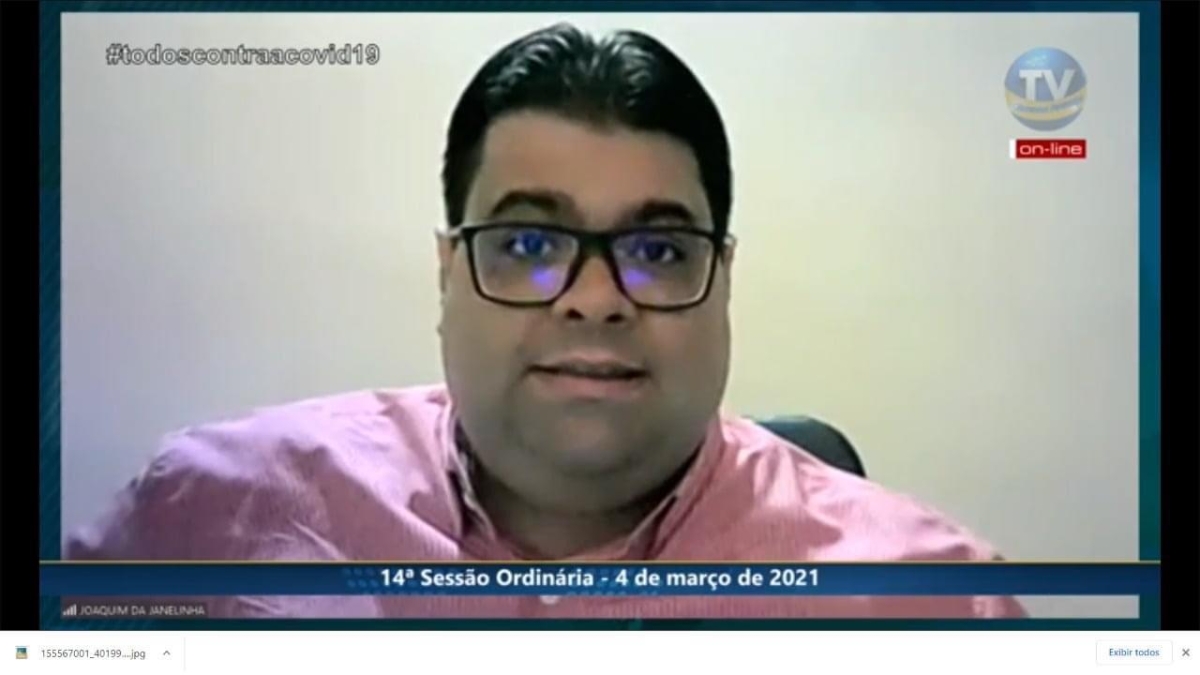 Joaquim da Janelinha solicita nova rota de transporte coletivo (Foto: Assessoria Joaquim da Janelinha)
