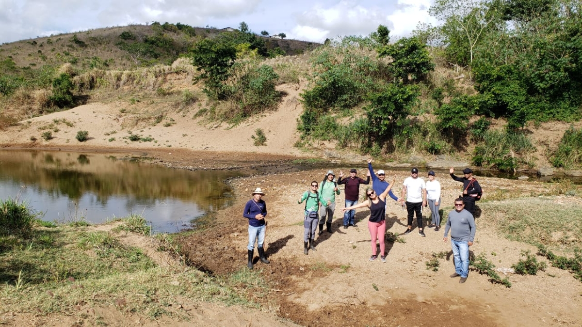 Kitty Lima quer tornar a Cachoeira do Dangi, em Dores, patrimônio histórico e cultural de Sergipe (Foto: Assessoria Kitty Lima)