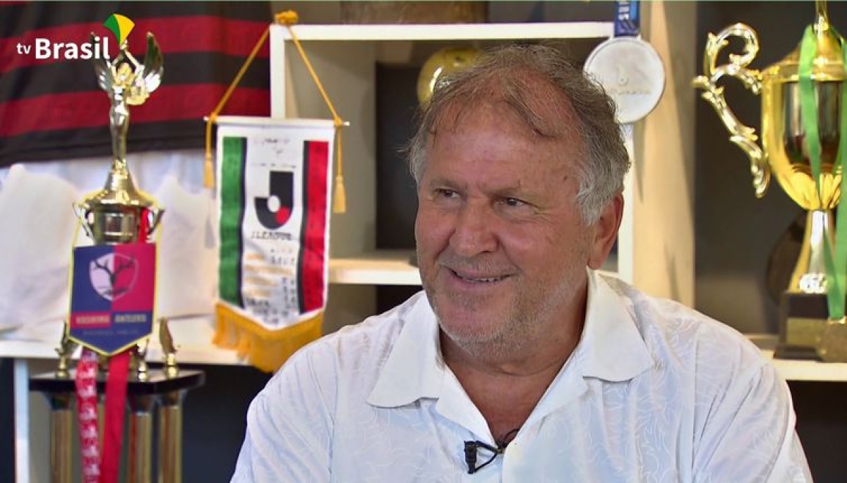 Zico enfatizará o apoio que sempre teve de seus professores (Foto: TV Brasil/ EBC)