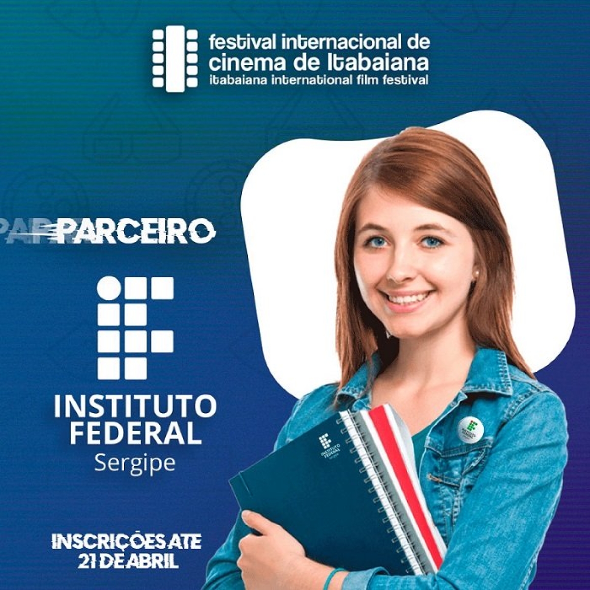 Festival Internacional de Cinema de Itabaiana cria mostra exclusivamente para estudantes do IFS (Imagem: Divulgação/ IFS)