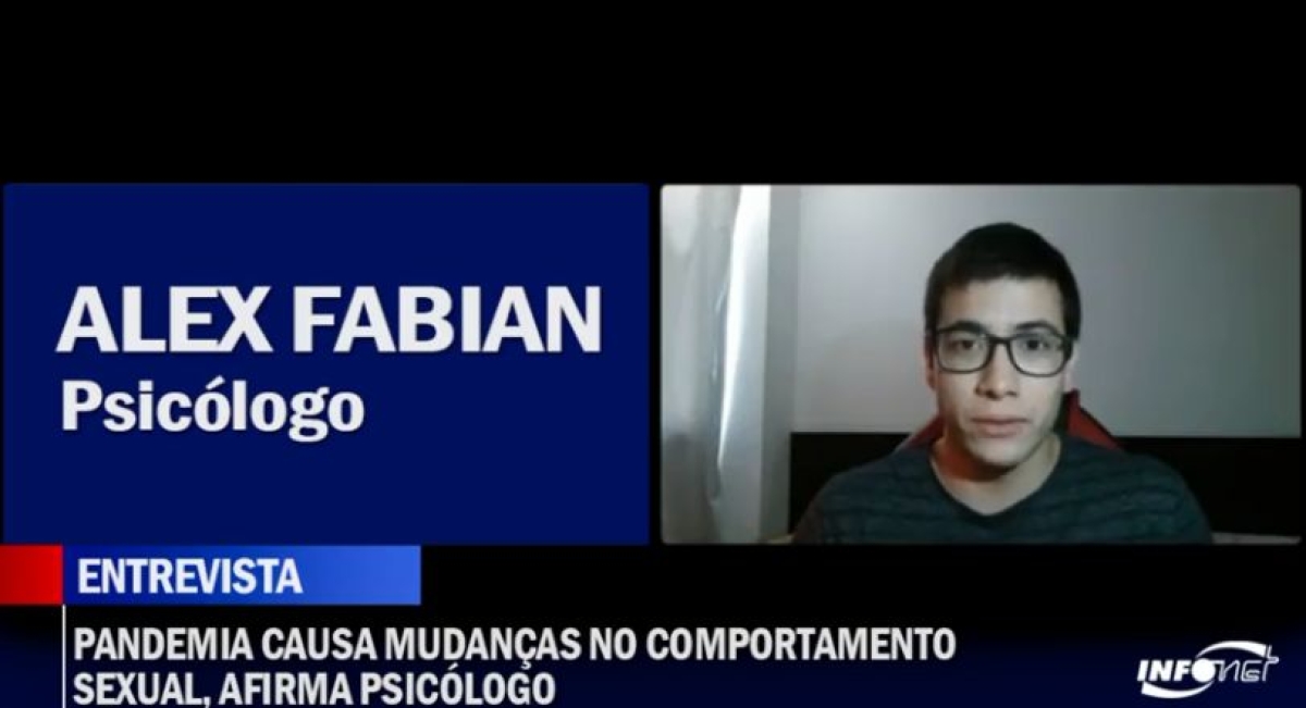 Pandemia causa mudanças no comportamento sexual, afirma psicólogo (Imagem: Reprodução de vídeo/ YouTube/ Portal Infonet)