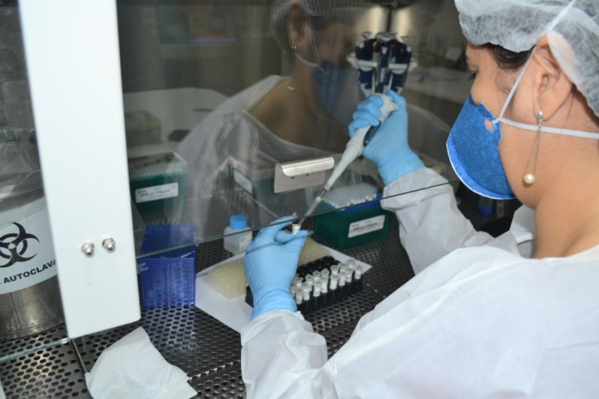Lacen registra mais de 108 mil amostras para Covid-19 no primeiro trimestre de 2021 (Foto: SES/SE)