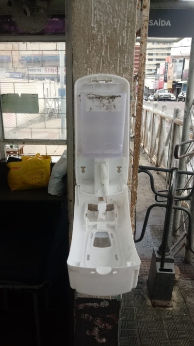 SMTT lamenta casos de vandalismo nos terminais de integração do transporte público (Foto: Ascom SMTT/Aracaju)