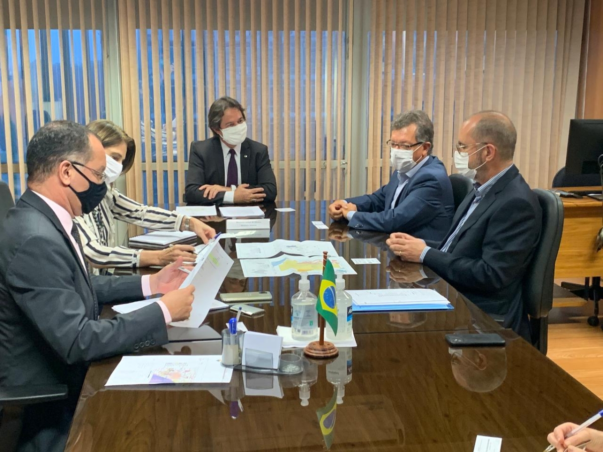 Laércio Oliveira e governo do estado participam de reuniões em Brasília para atrair investimentos para Sergipe (Foto: Assessoria Laércio Oliveira)
