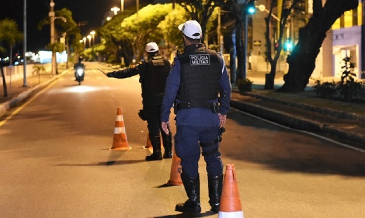 Toque de recolher vale todos os dias das 20h às 5h (Foto: PM/SE)