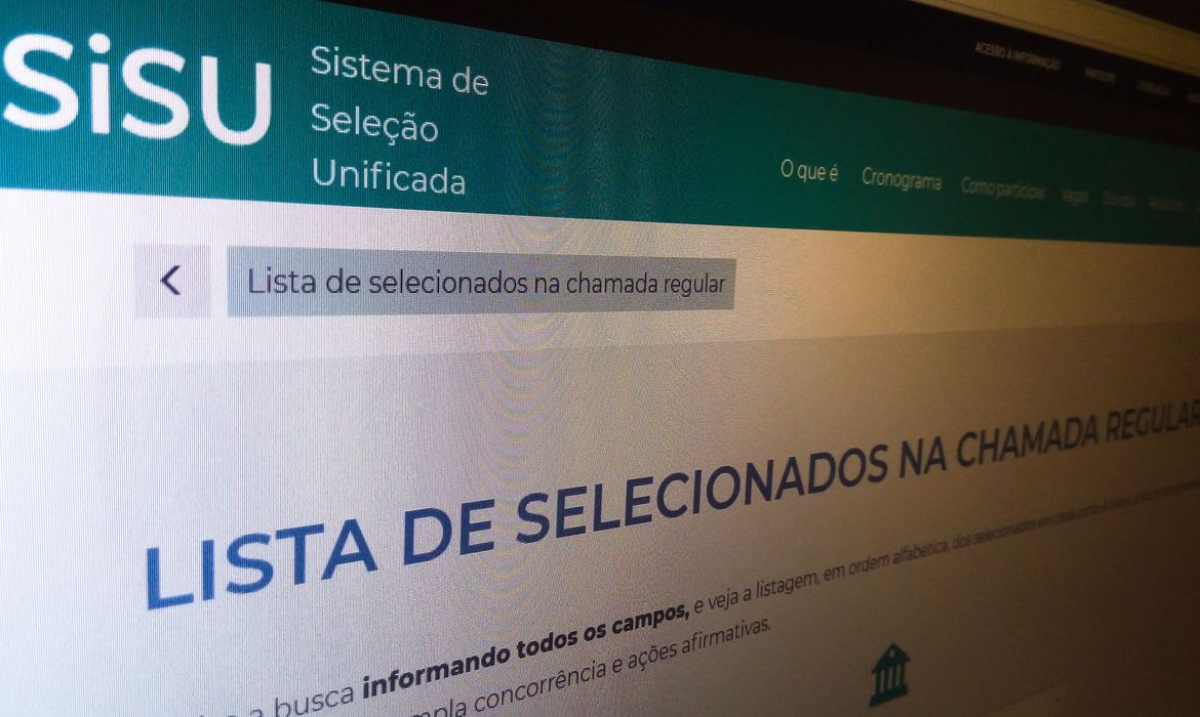 Começa nesta segunda-feira (19/4) o prazo para matrículas em chamada única do Sisu (Foto:  Agência Brasil)