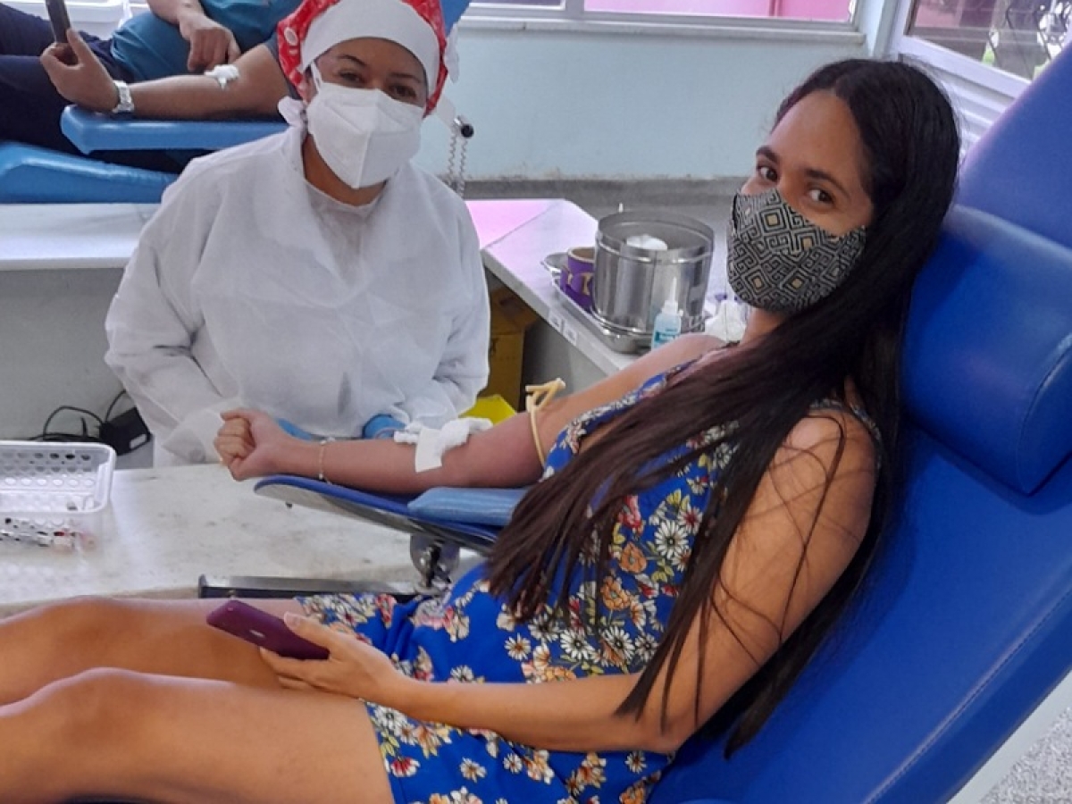 Doação de sangue é um ato que colabora com tratamentos de saúde e salva vidas (Foto: SES/SE)