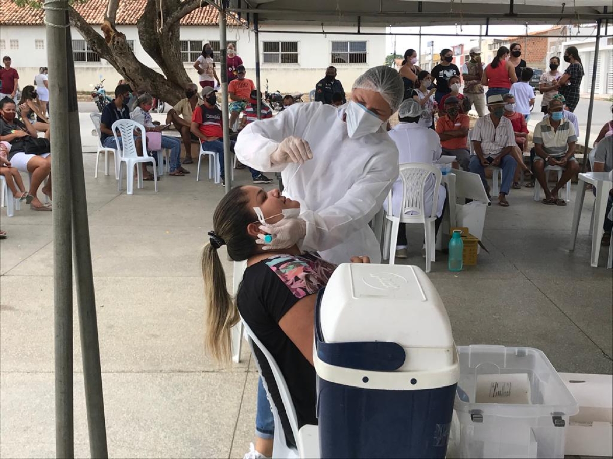 Aumento de casos faz a Covid-19 avançar para as cidades do interior (Foto: SES/SE)