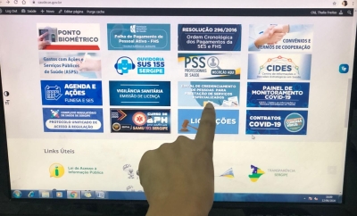 Covid-19: saúde estadual reabre inscrições do credenciamento (Foto: SES/SE)