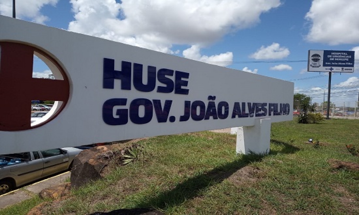O Huse é um dos hospitais que atingiram 100% de ocupação em Sergipe (Foto: Valter Sobrinho/ SES/SE)