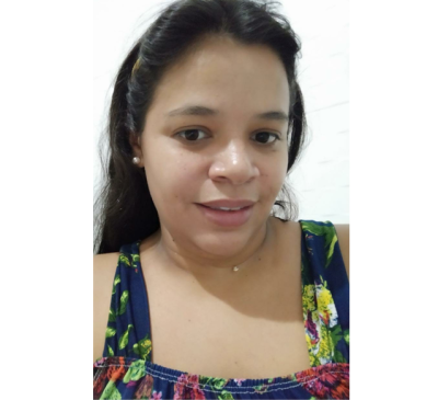 Clarice Santos Souza Chagas, aluna do 4º período do curso de Pedagogia EaD do Polo da Unit em Nossa Senhora das Dores (Foto: Assessoria de Imprensa Unit)